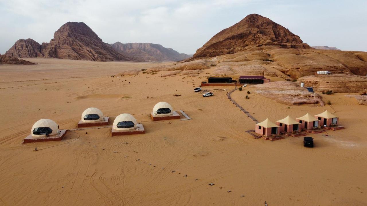 Hotel Rum Jordan Camp And Tours Wadi Rum Exterior foto